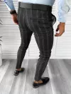 Pantaloni barbati eleganti negri B1551 I15-1.3